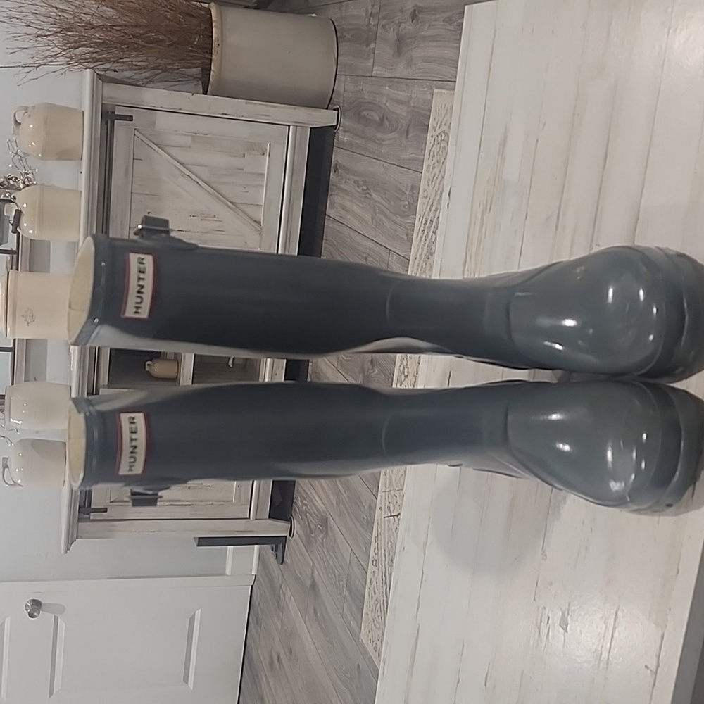 Hunter rubber boots size 6/7